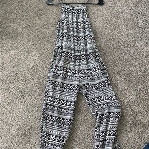 A long panted romper in great condition
